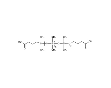 (Carboxyalkyl)terminated polydimethylsiloxane