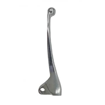 Motorcycle starting steering handle lever