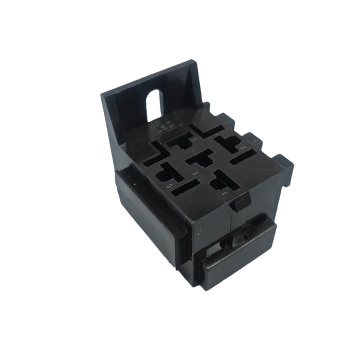 Automotive Relay Base Holder with Mounting Bracket for 5 Pin Relays