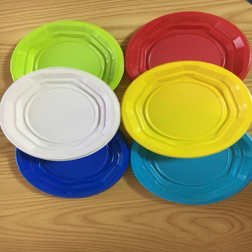 6.5" Party Pack PP  Plate Colorful dishes