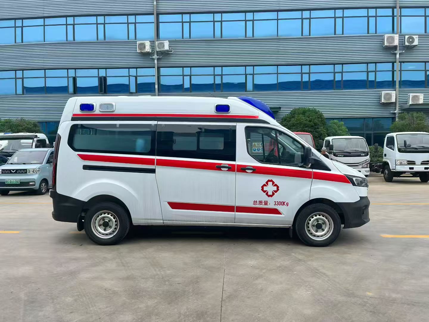 Professional Ambulance Vehicle from Transit Model
