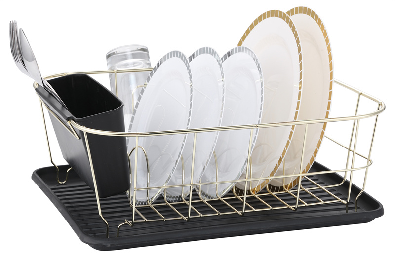 Matt Gold Small Dish Drainer