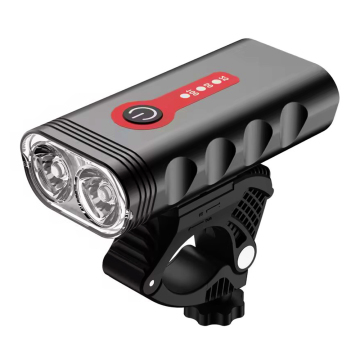 Super Bright 1200LM USB Chargeable LED Bike Light Set with 18650 Battery