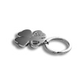 Four Leaf Clover Diamond Crystal Rhinestone Keychain