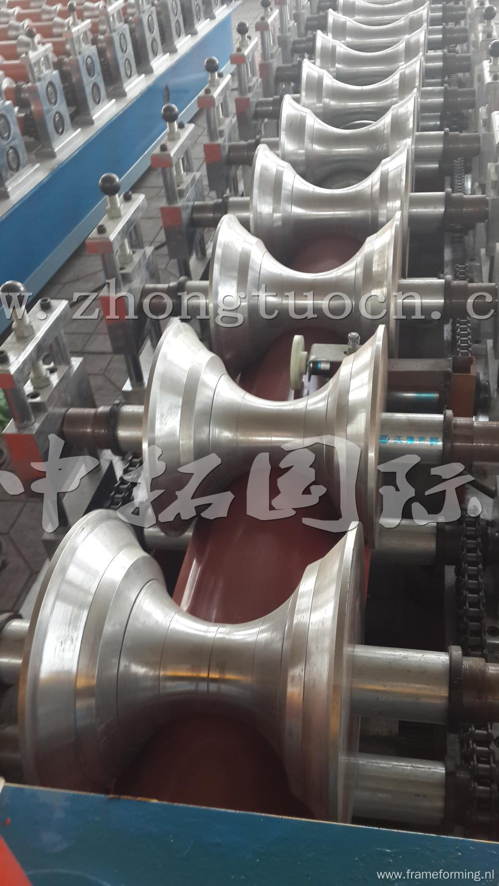 Colored Steel Profile Galvanized Cap Making Machine