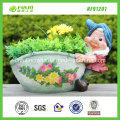 SGS Gnome Polyresin maceta jardinera Aka (NF91201)