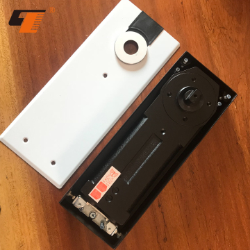 Heavy Duty 150kg Floor Hinge with Double Cylinder Door Closer and 90 Degree Self-Closing Function