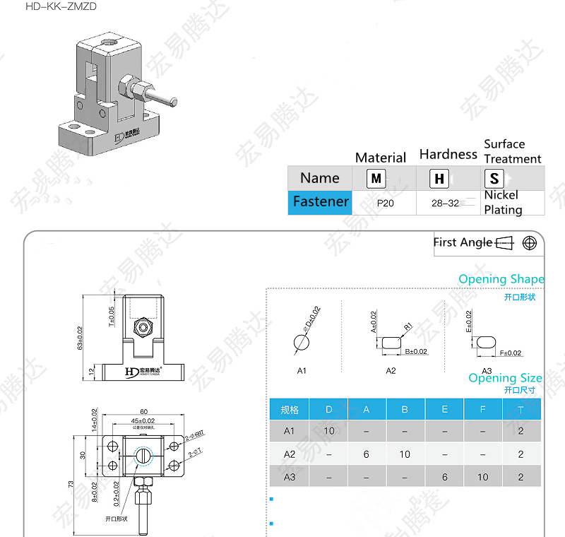 Checking Fixtures Parts Fastener