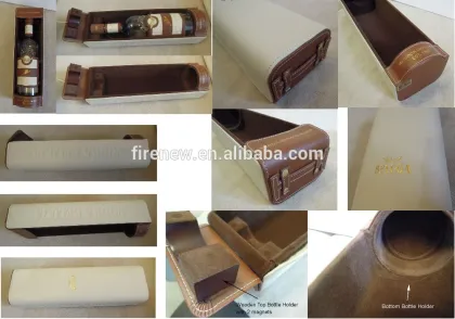 Brown PU Single VODKA BELUGA Box