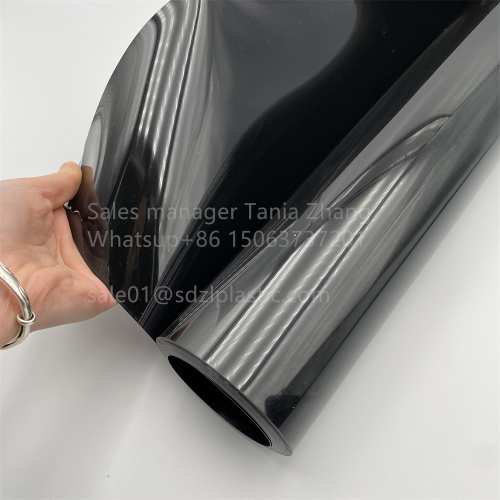 High barrier black high-quality PET sheet