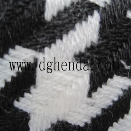 black and white Swallow gird fashion fabric for garment