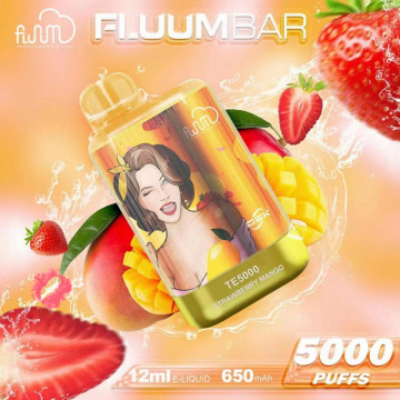 Fluum Bar TE5000 12ml Putih Putih Boleh Diisi