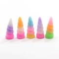 24mm 3D Harz Mini Horn Harze DIY Schmuck Halskette Haarschmuck Harz Cabochons Dekoration