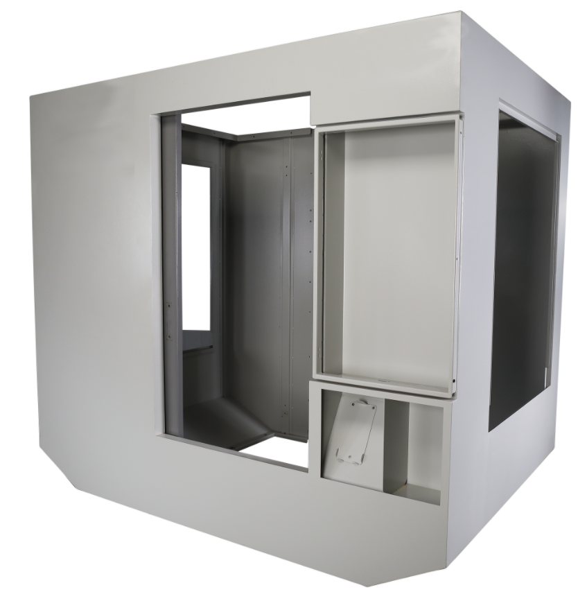 Gabinete matriz de folha de metal personalizável para sistema CRS
