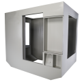 Customizable sheet metal matrix cabinet for CRS system