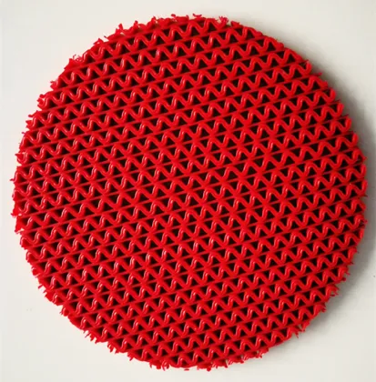 Not easy break pvc floor S mat