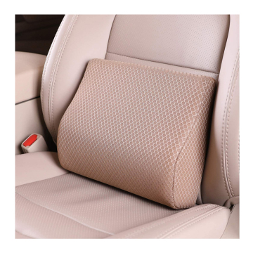 Memory Foam Lumbar Support Pillow for Car and Office Chair: Ergonomic, Breathable, and Soft