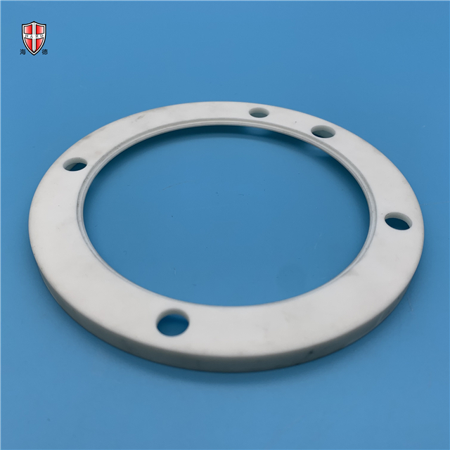 isostatic pressure moulding Al2O3 ceramic flange ring