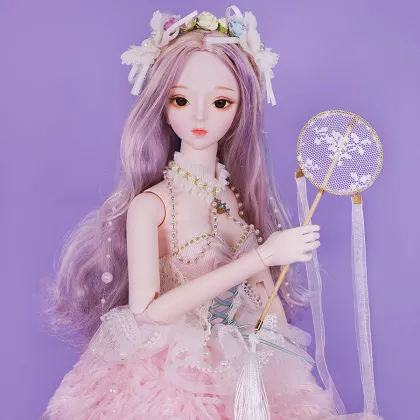 Dream Fairy 1/3 BJD Princess Dress 62cm Ball Jointed Dolls Full Set French Style Costume Makeup BJD Dolls for Girls SD MSD