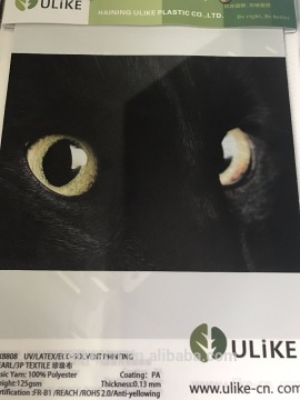 Hangzhou Ulike Waterproof Pearl Textile PA Coating Textile Printing for UV Machine TX8808