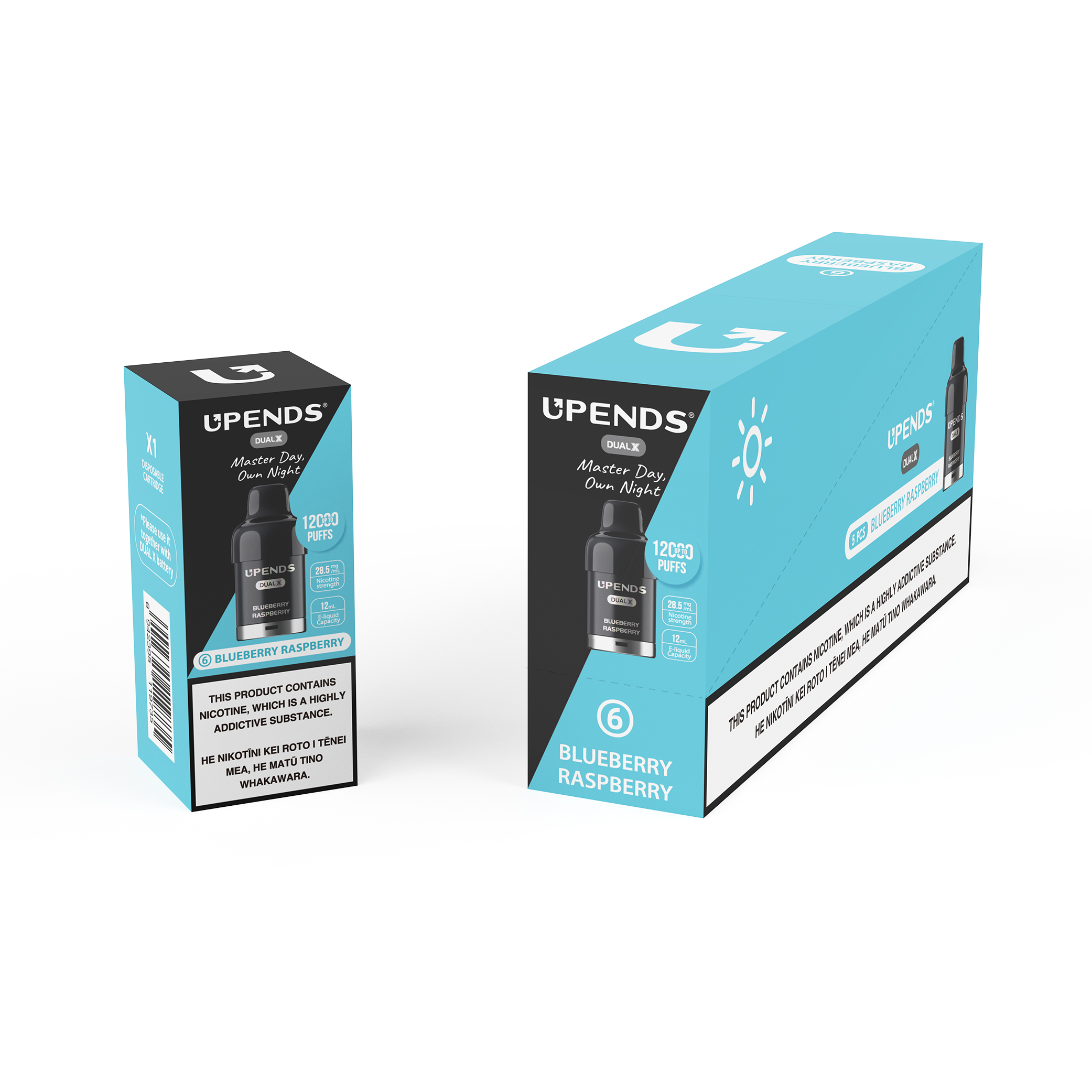 6 Blueberry Raspberry