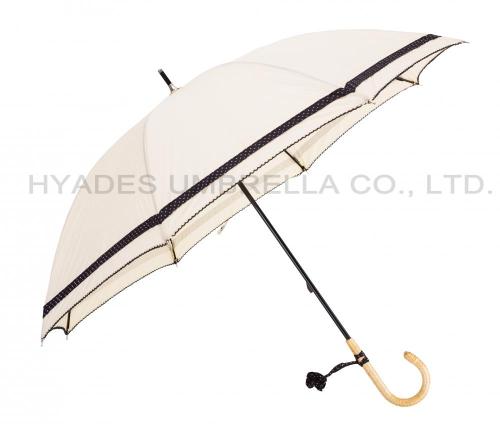 καμπύλη ή ευθεία λαβή ομπρέλας
