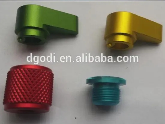 cnc aluminum cam lever and aluminum inserts