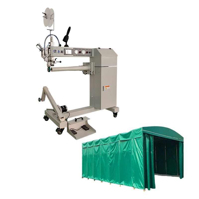 CR-G16 Plastic Welding Machine for PE Tarpaulin Fabrics