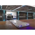 Estacionamiento de placa eficiente AGV