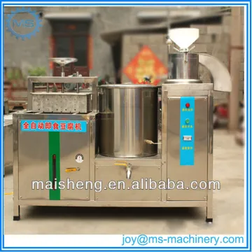 Best quality stainless steel commercial bean curd making machine for sale