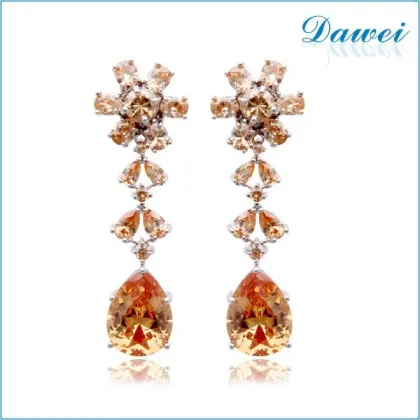 Hot brand korean earrings with long pendant