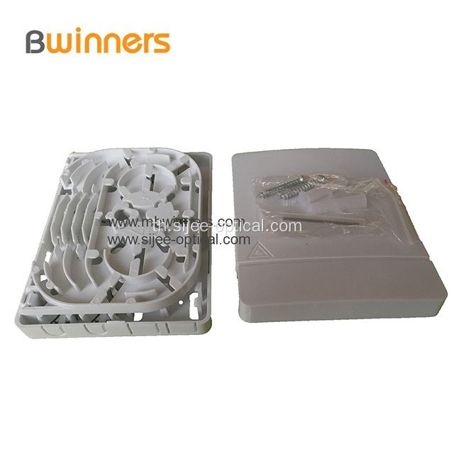 FTTH มินิไฟเบอร์ออปติกกล่องพอร์ต 2 พอร์ต