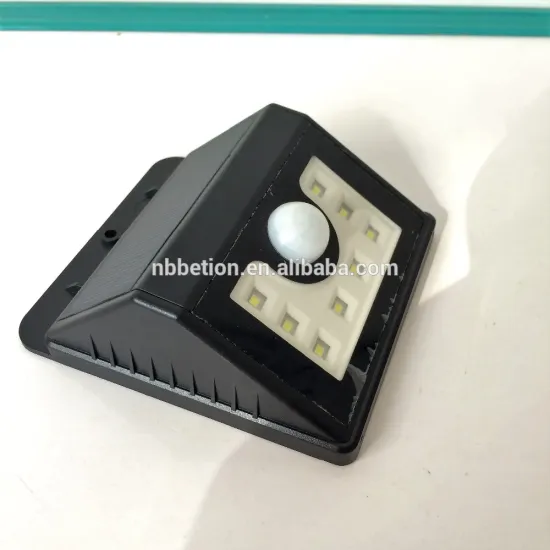 8led solar sensor wall light solar motion sensor light for outdoor