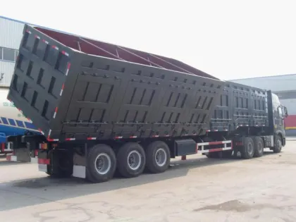 3 Axles Utility Trailer Side Wall Trailer