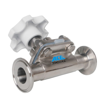 Pneumatic Clamped Diaphragm Valve for Sanitary Applications