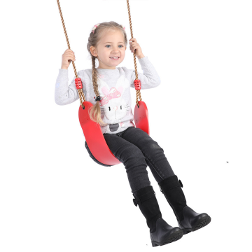 High Quality Children's Outdoor Plastic Swing Garden Hanging Chair Swing Set