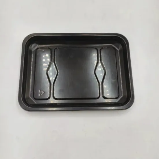 Thermoforming PET/PE Heat-sealed Food Map Tray