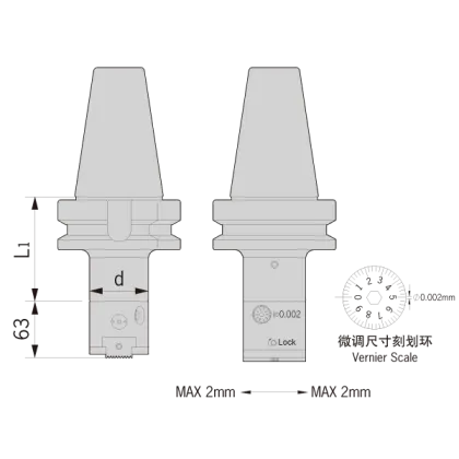 Micro-finishing Boring Kit