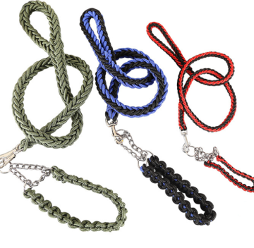 Guinzaglio in nylon intrecciato