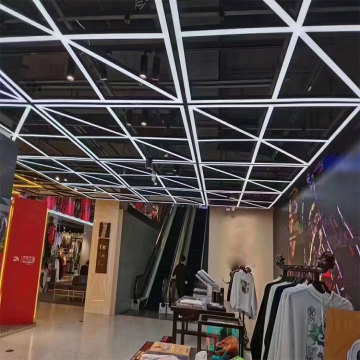 Aluminum Hanging LED Lights - 40W SMD2835 Linear Pendant Light for Warehouses and Offices
