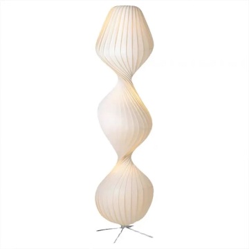 Modern Nordic Retro Pleated Grass Skirt Floor Lamp