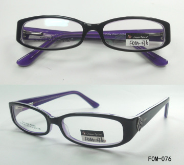 Men Women Acetate Optical Glasses Frame for Myopia Glasses