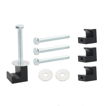 Toolbox fastener Aluminum alloy J type fixing clip