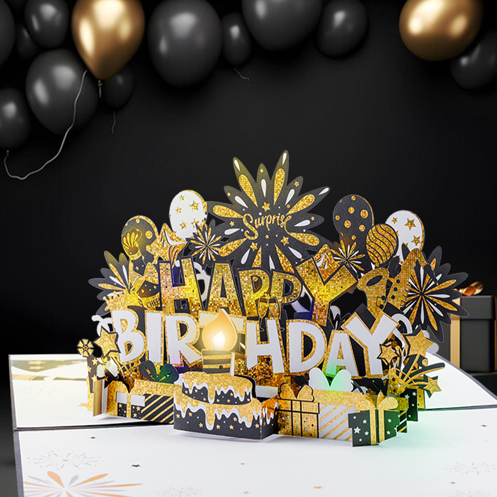 Light Up Musical Greeting Card