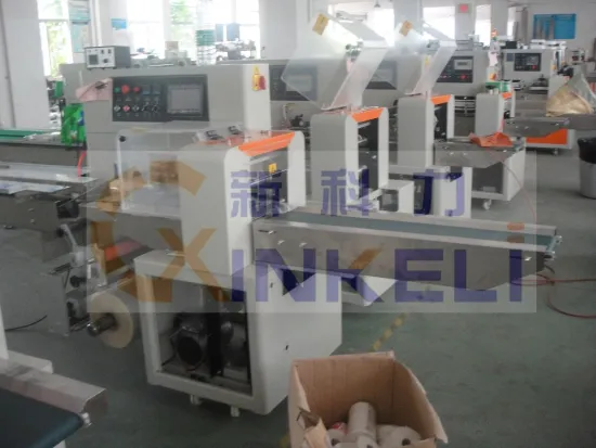 large scouring pad / sponge scouring pad flow wrapp packing machine