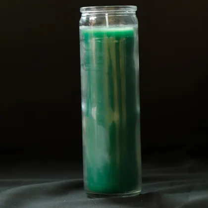 Paraffin Wax Candles Clear Glass 7 Day Candles
