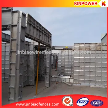 Construction building materials aluminum formwork panels for concrete