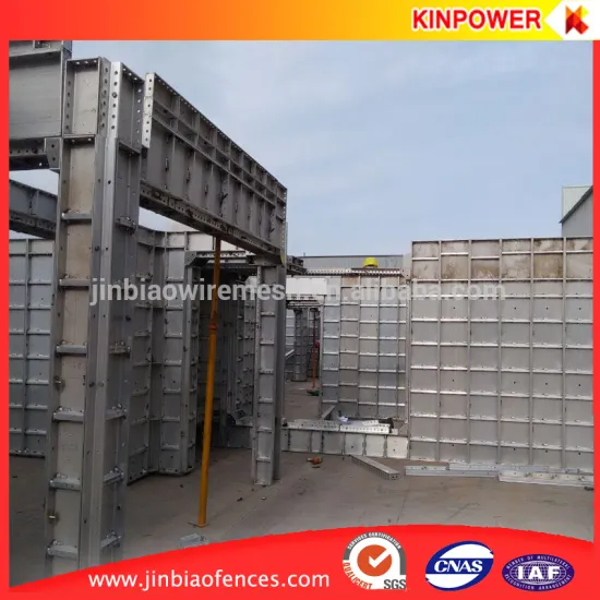 Construction building materials aluminum formwork panels for concrete