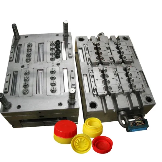 High Quality 16 Cavity Plastic Injection Screw Flip Top Cap Mold