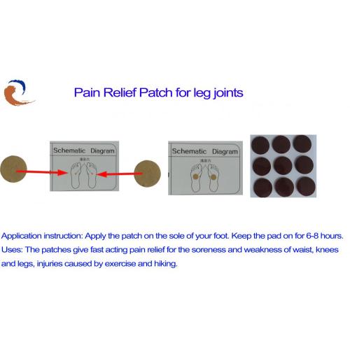 Pain Relief Patch untuk sendi kaki